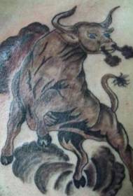 Jezen vzorec tetovaže bikov