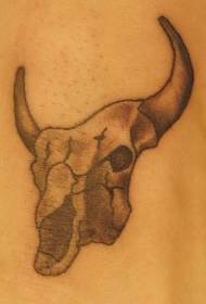 Pola tato hitam umum lembu jantan