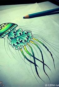 Werna gambar naskah tato warna