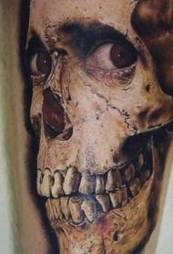 Braccio incredibilmente molto realistico modello di tatuaggio lampeggiante a colori