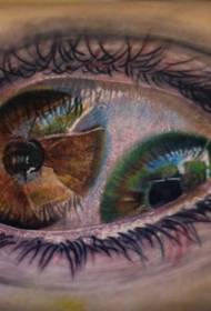 озброєння жаху реалістичні очі і два татуювання очей
