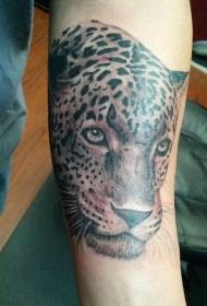 Arme cool Leopard Avatar realistische Tattoo-Muster
