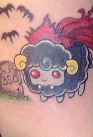 цртан филм цртан филм вампир овци шема тетоважа