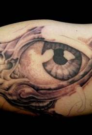 ruku crni uzorak budućih tetovaža za oči