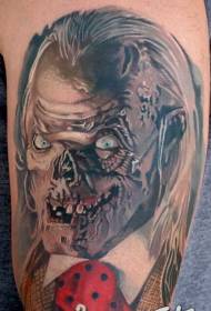 veľmi cool monštrum portrét paže tetovanie vzor