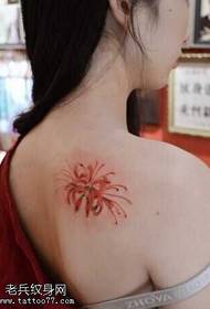 شایسته ګل ګل ټاټو بattooه