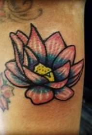 Hoahoa tattoo Lotus 10 tohu tapu me te raarangi waituhi rerewe