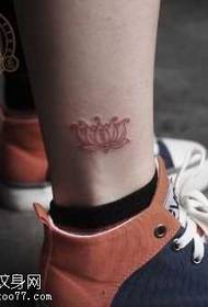 Leg Line Lotus Tattoo Muster