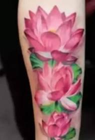 Super yakanaka 9 lotus tattoo mifananidzo