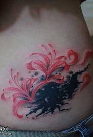 Tattoo alvo flos exemplar,