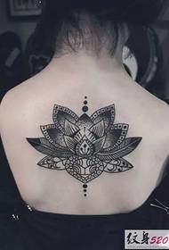 Různé vzory tetování lotosový totem