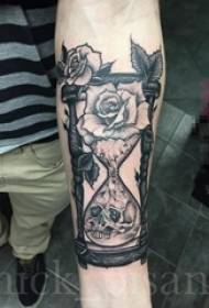 Clepsydra plantae flores mares arma nigri canis spina tattoo