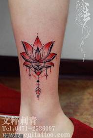 Kallef Lotus Tattoo Muster