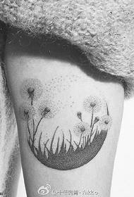 I-dandelion tattoo entsha engalweni