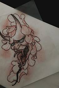 Iwe afọwọkọ tatuu Tattoo ti Prajna