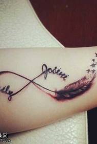 ແຂນຮູບຊົງ tattoo ບາງໆທີ່ສວຍງາມຂອງຜູ້ຊາຍ