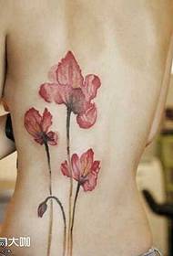 Pattern di tatuaggio di lotus in cintura