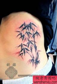 Flanka talio bambua tatuaje mastro