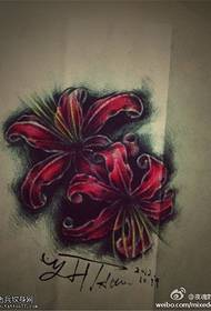 Foto manoscritto tatuaggio Bianhua