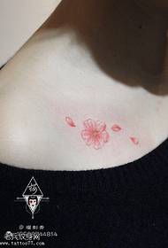 Luftregeringar, tatuering mönster för körsbärsblommor