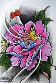 Manuscript peony tattoo maitiro