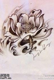 Фото татуювання лотоса