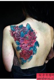 Qaab qurux badan oo loo yaqaan 'tattoo peony tattoo'