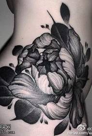 Намунаи Tattoo классикӣ Hony peony