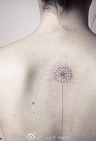 Pola tato dandelion seger ing tulang belakang
