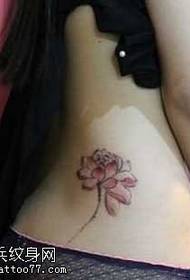 Bel modello di tatuaggio di loto