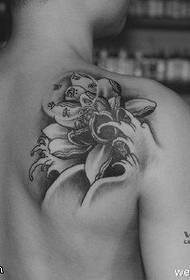 Iphethini le-tattoo ye-lotus