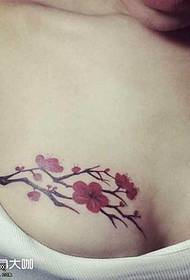 Chest plum tattoo maitiro