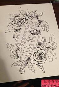 Rose tatovering kunst