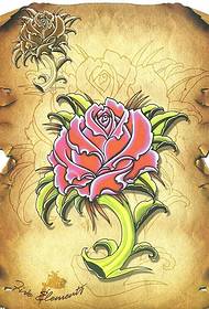 Labai seksualios ir gražios bei skirtingų rožių tatuiruotės nuotraukos
