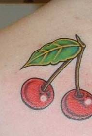 Patrún tattoo silíní dearg daite do mhná