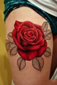 Tattoo rose slika 9 lepa rose tema tatoo vzorec