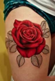 IX imago pulcherrima rosa tattoos Threicae forma rosa theme