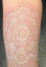 Beautiful invisible flower tattoo picture at first sight