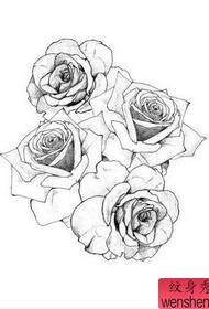 Татуировка роз