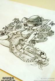 Alla fine, dove consiglia il tatuaggio una foto del tatuaggio di una ragazza di maiale?
