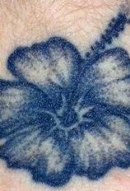 Corak tato waru kembang ireng
