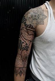 24 ataahua puawai geometric ataahua tattoo waituhi tauira tattoo