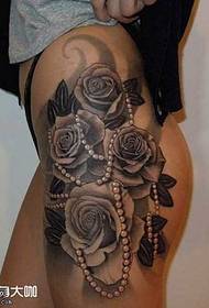 Mwendo rose tattoo