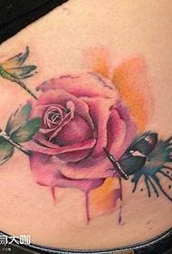 Vzorec tatoo rose tatoo vzorec