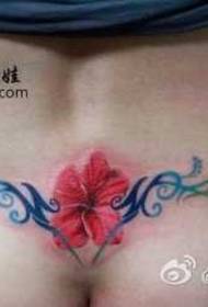 Струк тетоваже цвета тотем боје у струку