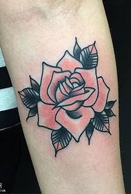 Thorns ruž tetovaža uzorak na ruku