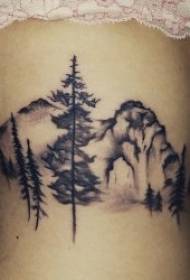 Татуювання візерунок дерева татуювання візерунок дерева в різних частинах тіла
