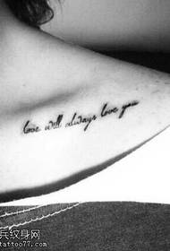 Modello tatuaggio piccolo personaggio inglese