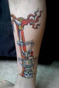 Déan patrún tattoo truss daite