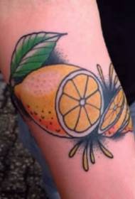 Lemon Tattoo 9 Immagine di tatuaggi a tema limone e frutta